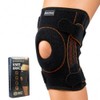 Knee Brace, Adjustable Compression Knee Support with Side Stabilizers, Patella