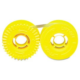 Dataproducts R14226 Compatible Lift-Off Tape, Clear, 6/Box