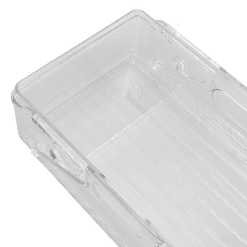 Automatic Rolling Beverage Soda Can Storage Organizer Double Layers Plastic