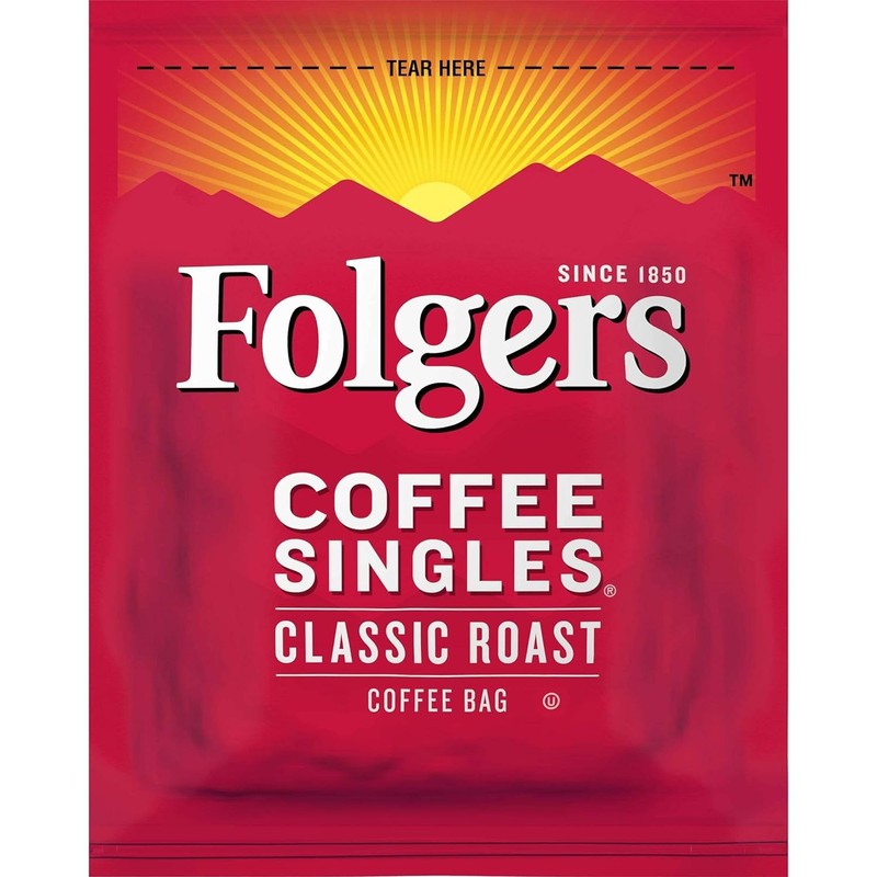Folgers Coffee Singles - 19 packets per box, 12 boxes