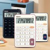 Pendancy Cute Compact Desk Calculator, 12-Digit LCD Display, Basic Functions,
