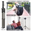 VIJIM Light Tripod Stand for Live Streaming, 6.2ft Lightweight Aluminum