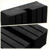 SUPVOX 2pcs High-Class Rubber Jack Stand Pad Jack Block for
