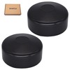 SKIR'CO Pack of 2 Fence Post Caps Round 76 mm
