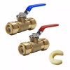 EFIELD 2 PCS 1/2" PUSH FIT BALL VALVE FULL HOT&