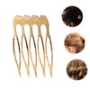 IWOWHERO 12pcs Women Hair Side Combs French Hair Styling Comb