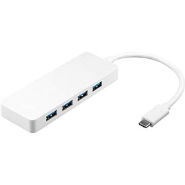 Goobay 66274 USB 3.0 A Port to USB-C Hub - White