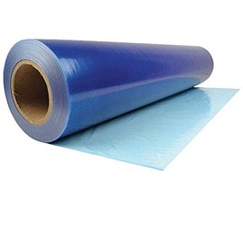 ZIP-UP Duct Masking Film - 48" x 200' HVAC Sealing Protectant with Tear Resistant Design & Easy Visibility - DF4200B