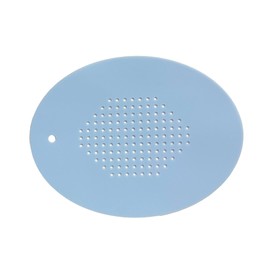 Contact Lens Sink Mat | Oval | Blue | Sinks | Tubs | Shower Drain