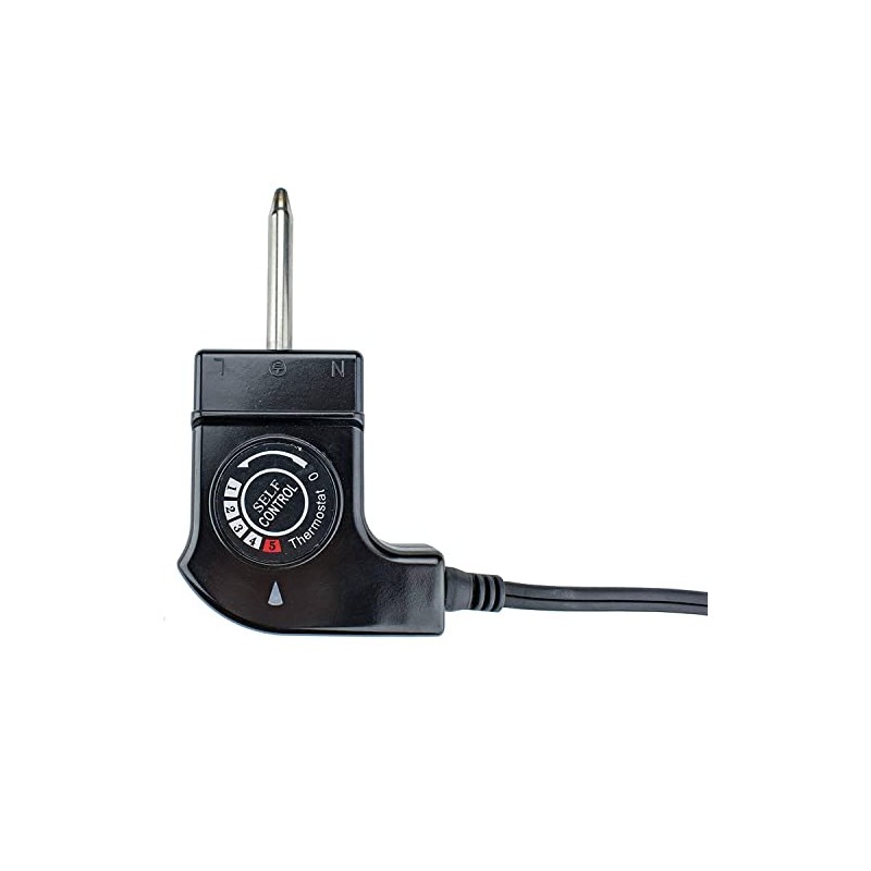CABLEPELADO 250V 10A 2000W Universal Thermostat Grill Cable 5 Levels