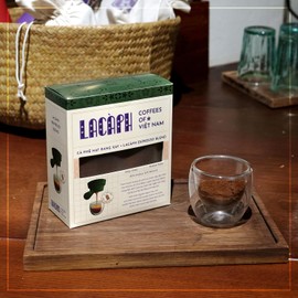 LACÀPH ESPRESSO BLEND - Vietnamese Coffee with 80% Arabica 20% Robusta (Ground, 8.8 Ounce (Pack of 1))