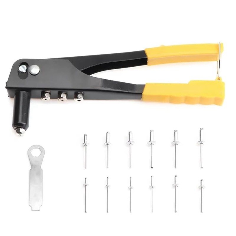 Snblzhef Heavy Duty Riveter Riveting Machine 120Pcs Blind Rivets Hand