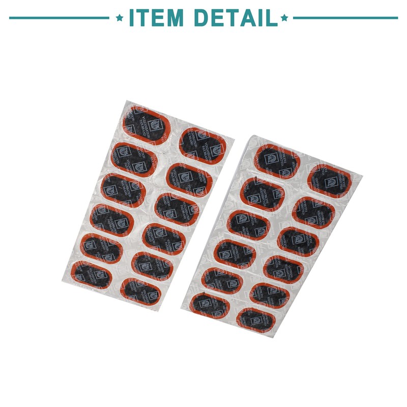 ACROPIX 24pcs Car Tire Puncture Repair Patch Patch Rubber Tool