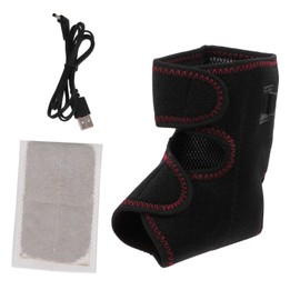 TOVINANNA Ankle Support Brace Heating Wrap for Sprains and Adjustable Soft Comfortable