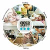 Digital Kitchen Timer, Large LCD Digital Loud Alarm Cooking Timer,