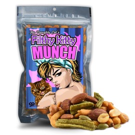 Filthy Kitty Munch Spicy Trail Mix - Funny Snacks for Men - Premium Blend, Made in the USA