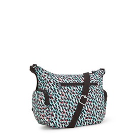 Kipling GABBIE S Small crossbody, Abstract Print (White)