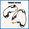 A ABSOPRO 2pcs No.57455S5D013/57450S5D013 ABS Wheel Speed Sensor Front Left