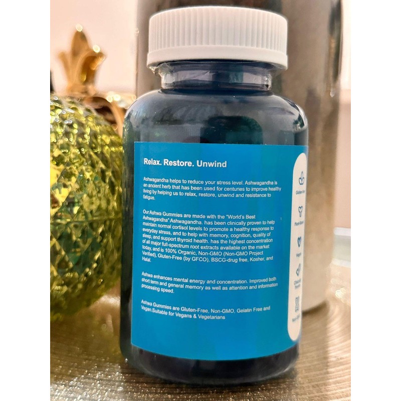 Brain Food ashwagandha by mohxin tradings, Mixed Berry Flavoured 60