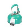 Mainstays Teal 1.8 Liter Stainless Steel Whistling Tea Kettle Turquoise