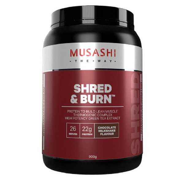 Musashi Shred & Burn Chocolate Milkshake - 2Kg