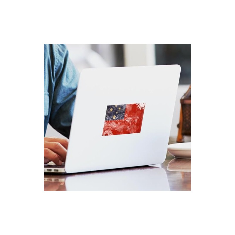 CafePress Samoa Flag Rectangle Bumper Sticker Car Decal