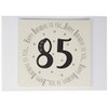 White Cotton Cards 85th Birthday Memories Photo Album (MTGA85T), of