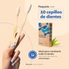 B Life Cepillos De Dientes De Bambú | Kit Con