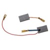 vhbw 2 x Carbon Brush Motor Carbon Abrasive Carbon 16.5