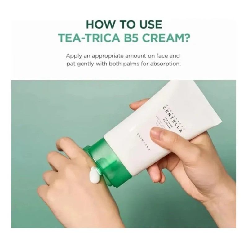 Skin1004 Crema Centella Tea-trica B5 De Madagascar, 75 Ml