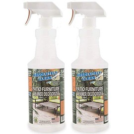 Amazing Patio Furniture Cleaner - Natural Enzymes Easily Remove Dirt, Bird Droppings, Food Stains and More from Your Outdoor and Patio Furniture - USA Made