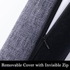 Sunolga 38" Linen Door Draft Stopper Blocks Hot and Cold