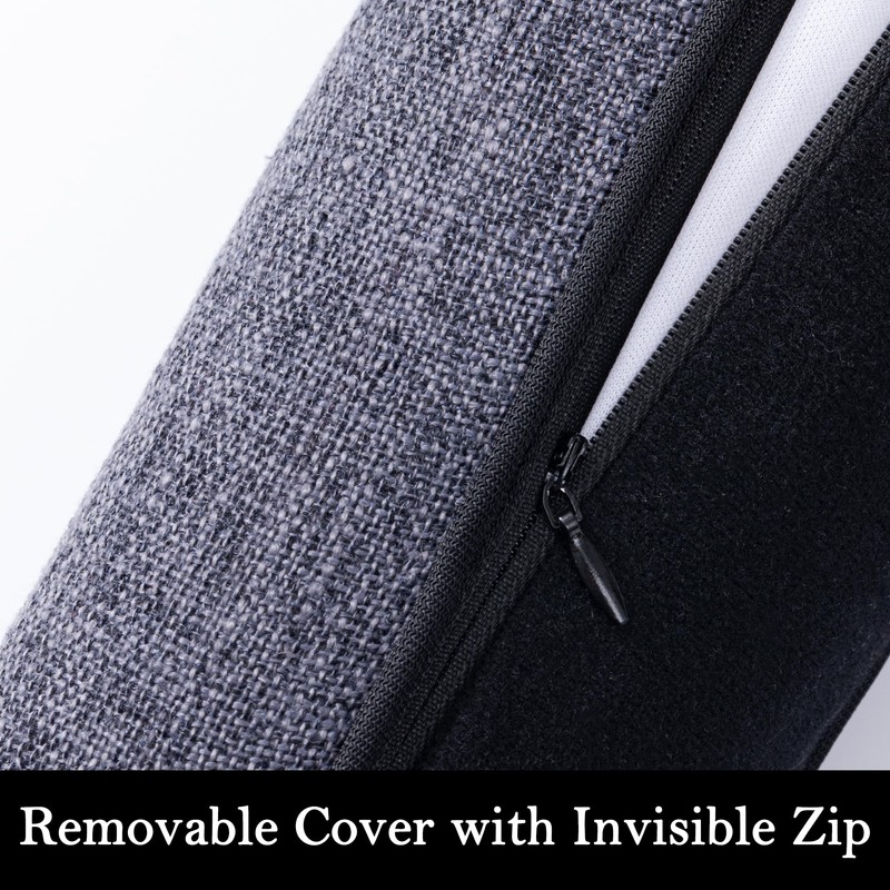 Sunolga 38" Linen Door Draft Stopper Blocks Hot and Cold