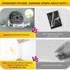 EMITEVER Picture Hanging Strips Heavy Duty, Damage Free Picture Hangers