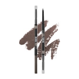 Vivienne Sabó Brow Arcade Waterproof Eyebrow Pencil – Micro Definer with Brush for Cool-Toned Hair, Smudge-Proof Color and Longwear Shape Enhancement, Shade 07 Ash Brown, 0.035 oz