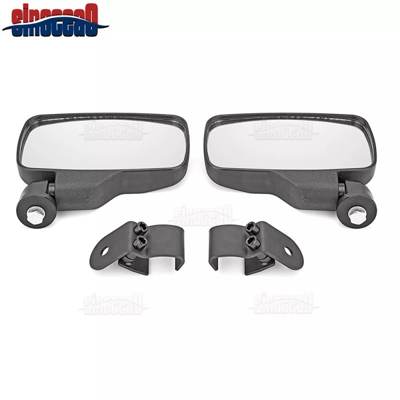 sinocea0 2x Side Folding Rear View Mirrors For Can-Am Defender