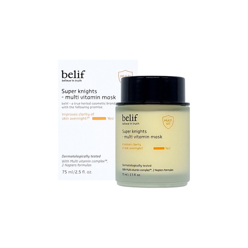 Belief Super Nights Multi Vitamin Mask 75ml x 2 Sleeping