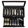 Pocket Knife Display Case for men collection holder 15-17 folding