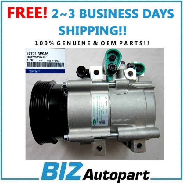 HANON SYSTEMS GENUINE A/C COMPRESSOR W/ CLUTCH FOR 2009 KIA
