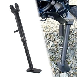 Xitomer 0-3'' Motorcycle Adjustable Kickstand Sidestand Fit for Africa Twin CRF1100 2020 2021 2022 2023 Adjustable Side Stand