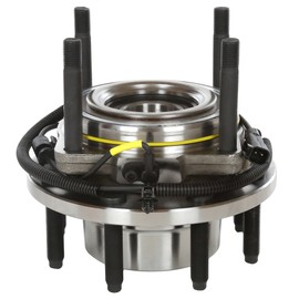 AutoShack Front Wheel Hub Bearing Replacement for 2011 2012 2013 2014 2015 2016 Ford F-250 Super Duty F-350 Super Duty 6.2L 6.7L V8 4WD 8-Lug HB615132