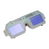 Solar Welding Glasses Auto Darkening UV Proof Adjustable Lampshade Safety