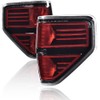 PIT66 Tail Lights Pair Compatible with 2009-2014 Ford F150 Pickup