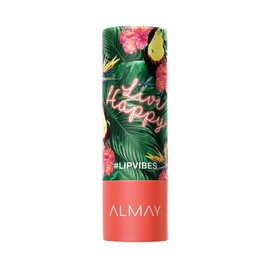 Almay Lip Vibes, Live Happy, 0.14 Ounce, cream lipstick