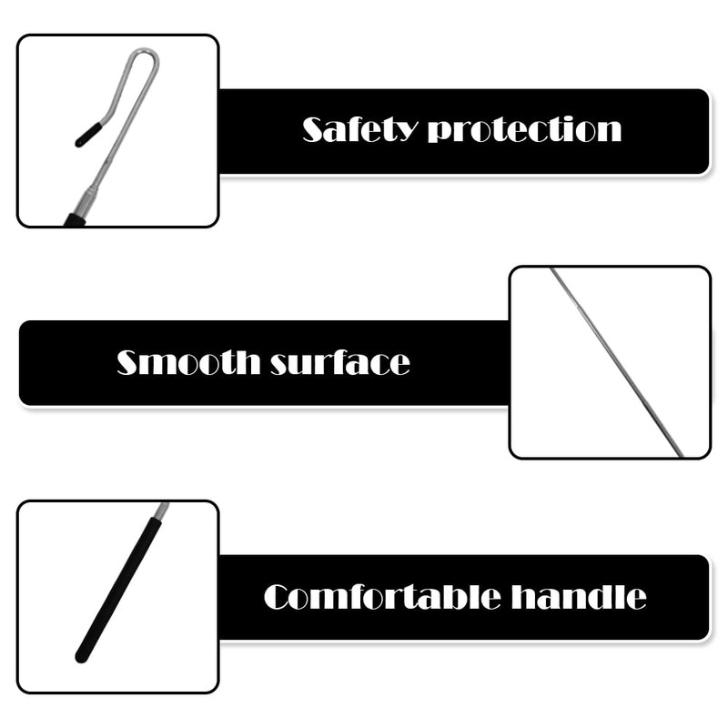 2-Pack Pro Stainless Steel Puppetry Arms,Precision Control Rods, Seamless Maneuvering,Puppeteer's