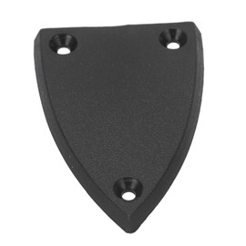 Triangle Truss Rod Cover, 3 Hole Guitar Truss Rod Cover Replacement Parts with 3 Screws for Acoustic Electric Bass Guitars