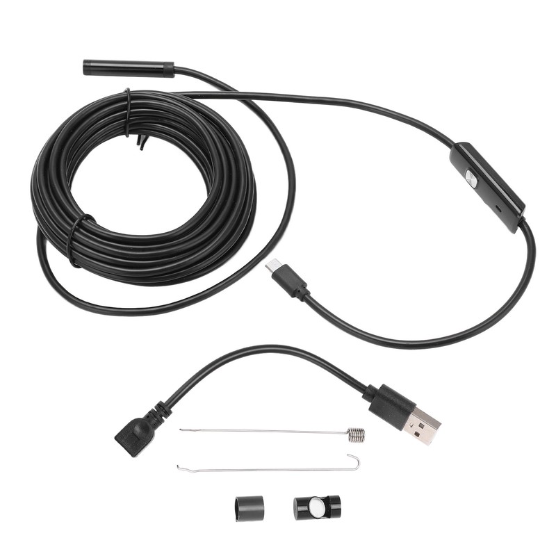 AN97‑8 8mm Mobile Phone Endoscope 6LED Waterproof Facility Inspection Endoscope