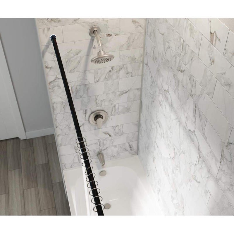 Vailge Room Divider Tension Rods, Premium Curtain Tension Rods,122-150 Inch,No