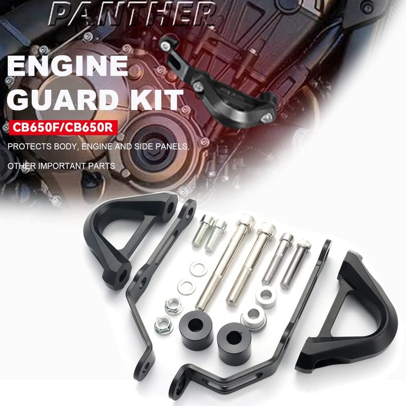 Motorcycle Engine Guard Anti Crash Bar Pad Frame Slider Falling