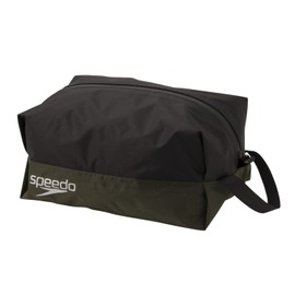 Speedo SD98B67 Pool Bag, Waterproof, Medium, Unisex, Black/Smoke Khaki
